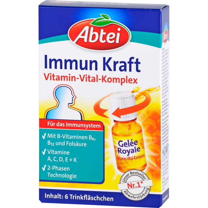 Abtei Immun Kraft Vitamin-Vital-Komplex Trinkampullen, 5 pcs. Ampoules