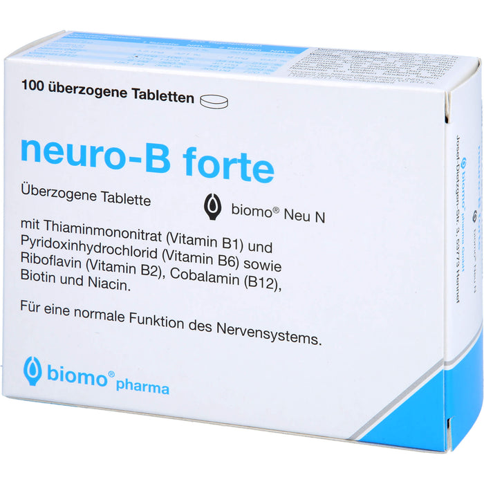 biomo neuro-B forte Tabletten, 100 pc Tablettes