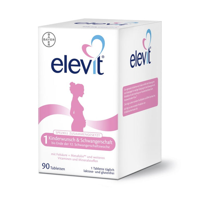 elevit 1 Kinderwunsch & Schwangerschaft Tabletten, 90 St. Tabletten