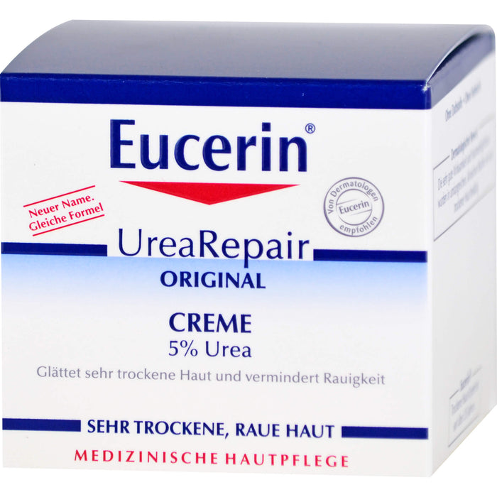 Eucerin UreaRepair 5% Urea Creme für sehr trockene Haut, 75 ml Cream