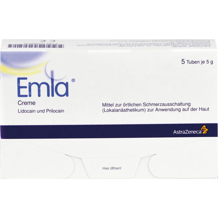 Emla Creme + Pflaster Reimport EMRAmed, 25 g Cream