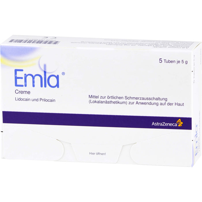 Emla Creme + Pflaster Reimport EMRAmed, 25 g Crème