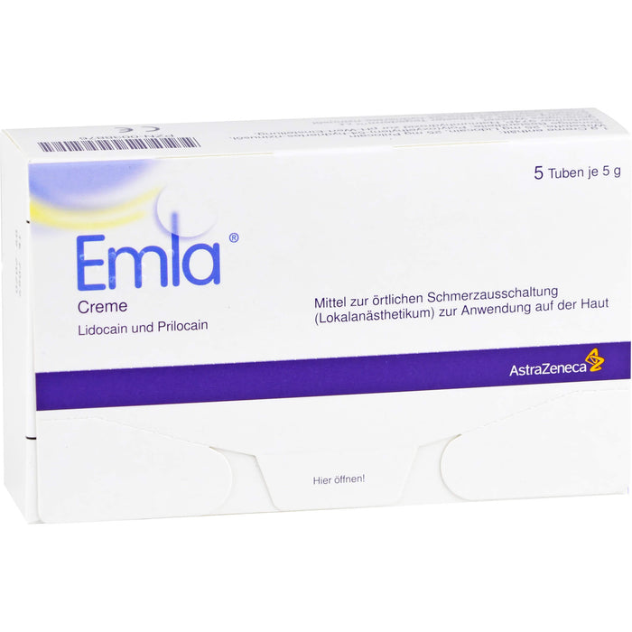 Emla Creme + Pflaster Reimport EMRAmed, 25 g Cream