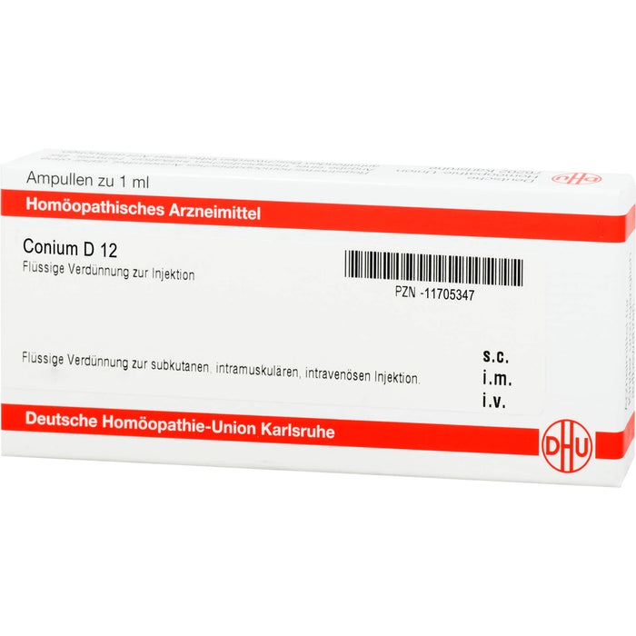 Conium D12 DHU Ampullen, 8 St. Ampullen