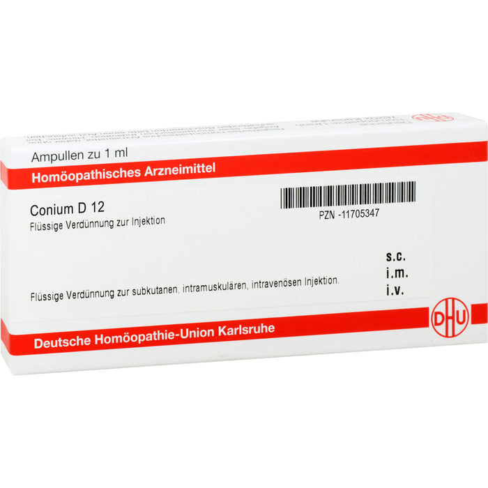 Conium D12 DHU Ampullen, 8 St. Ampullen