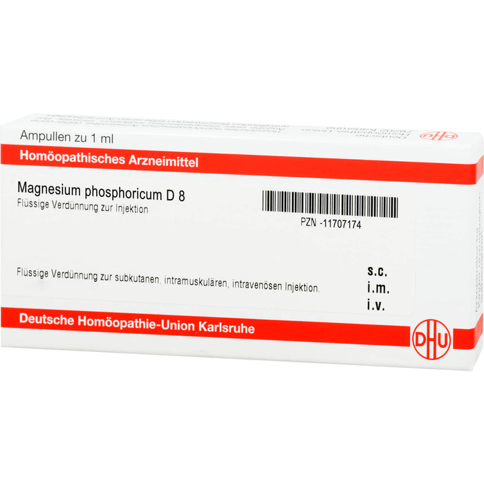 DHU Magnesium phosphoricum D8 Ampullen, 8 St. Ampullen