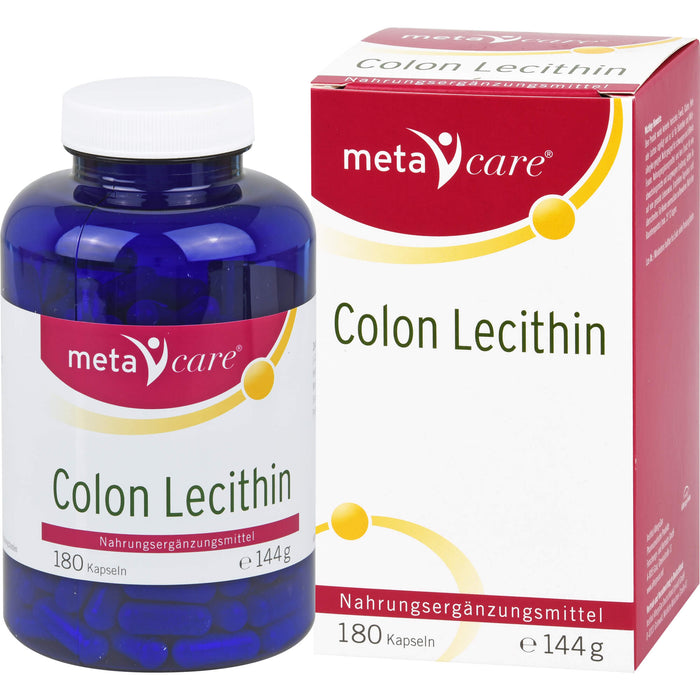 metacare Colon Lecithin Kapseln, 180 St. Kapseln