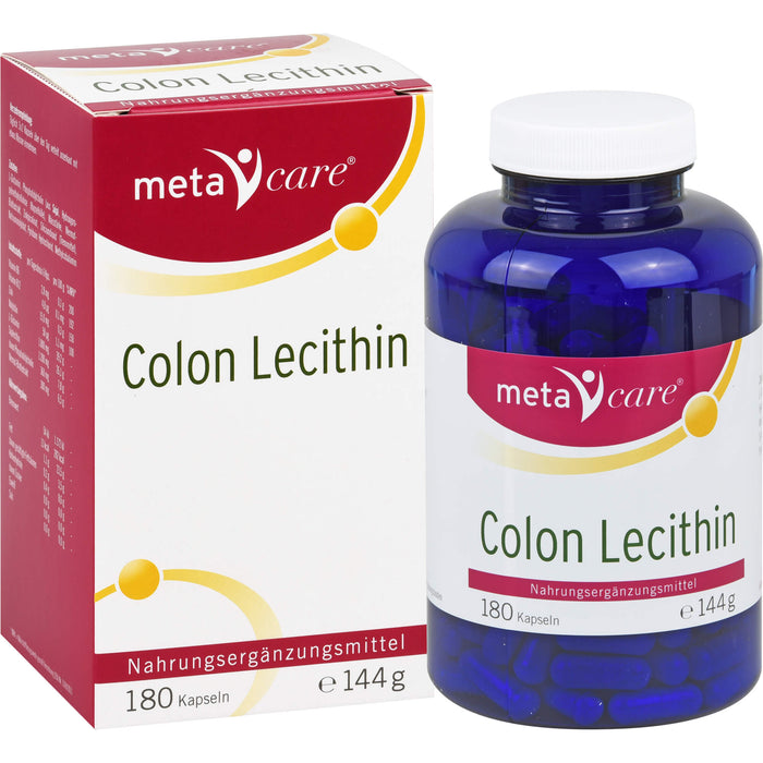 metacare Colon Lecithin Kapseln, 180 pc Capsules