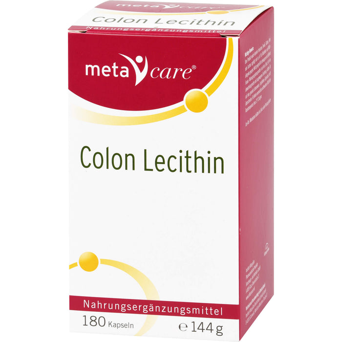 metacare Colon Lecithin Kapseln, 180 pc Capsules