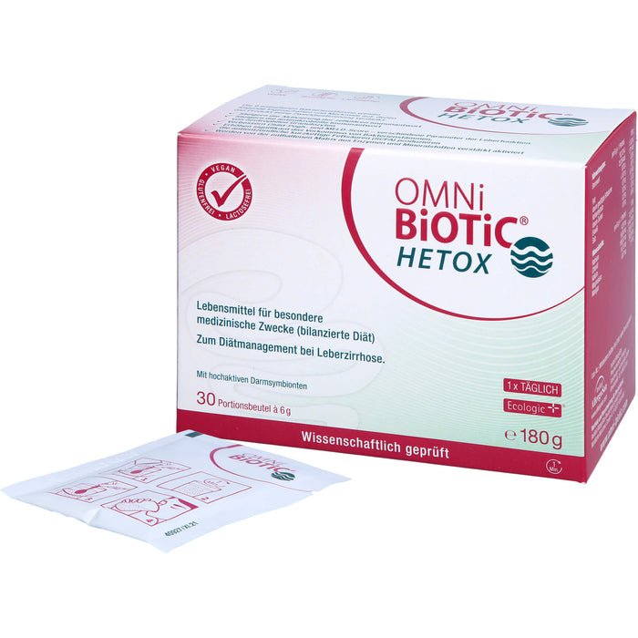 OMNi-BiOTiC Hetox Pulver bei Leberzirrhose, 30 pc Sachets