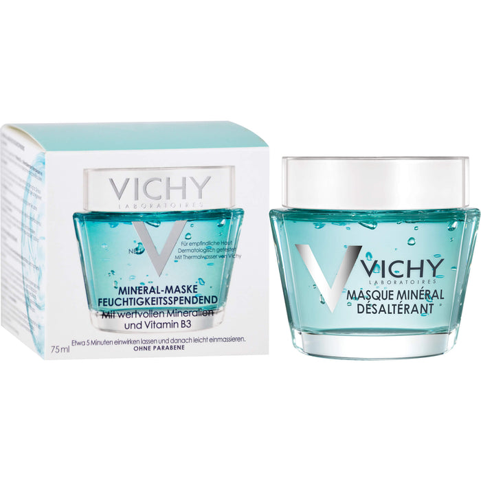 Vichy Feuchtigkeitsp. Maske, 75 ml Crème