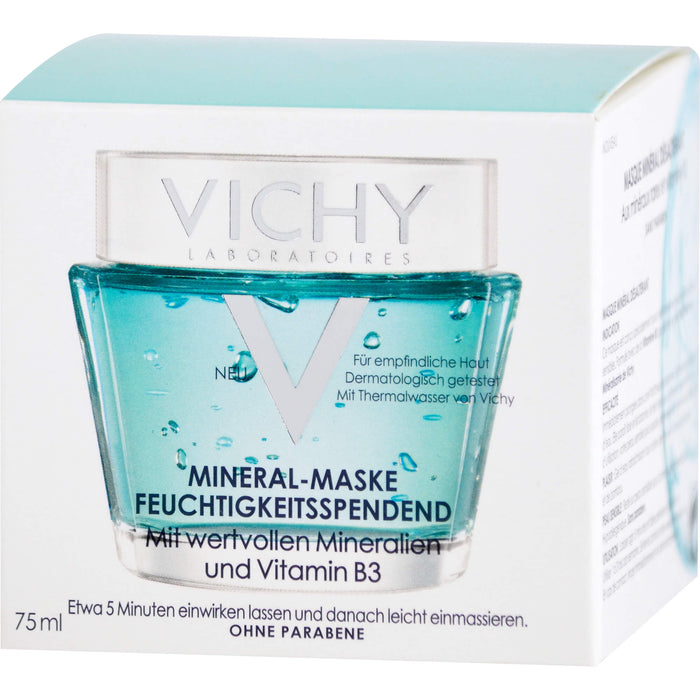 Vichy Feuchtigkeitsp. Maske, 75 ml Cream