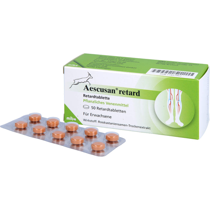 Aescusan retard, Retardtabletten, 50 St RET