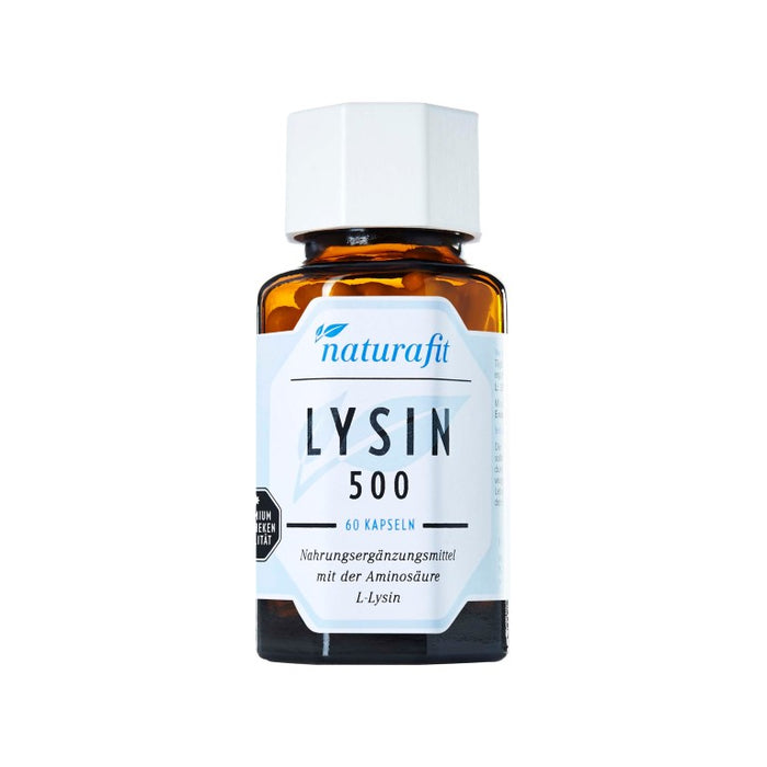 naturafit Lysin 500 Kapseln, 60 pcs. Capsules