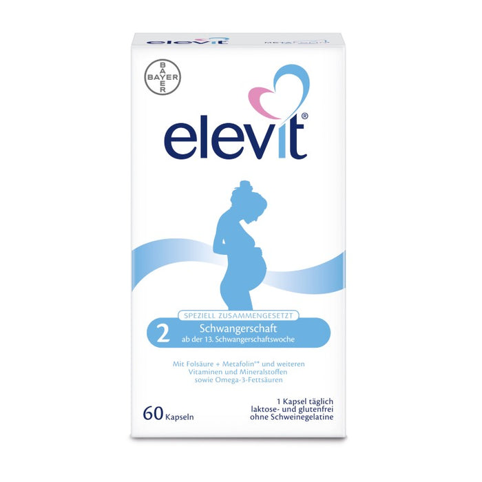 elevit 2 Schwangerschaft Kapseln, 60 pcs. Capsules