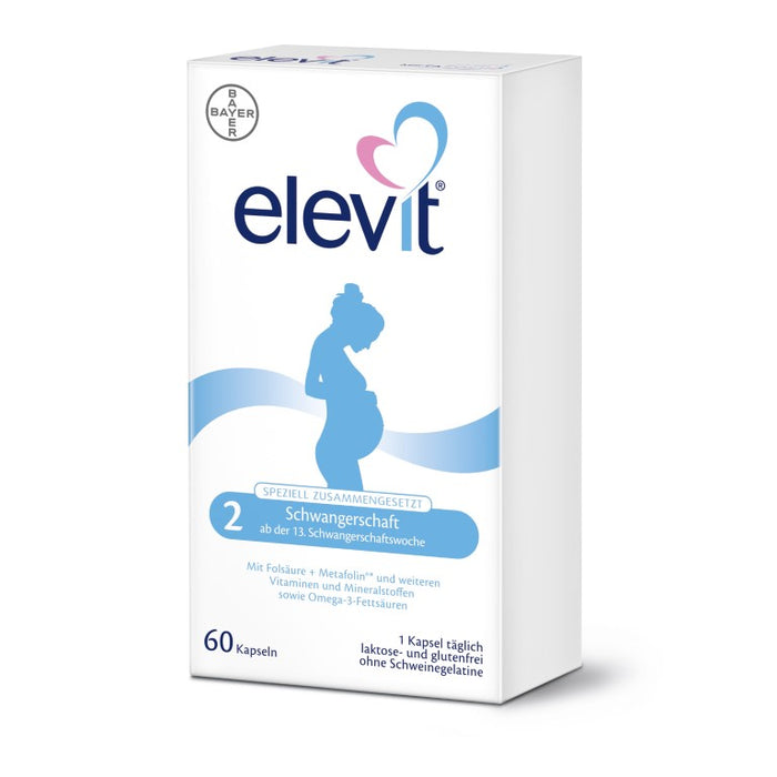 elevit 2 Schwangerschaft Kapseln, 60 pcs. Capsules