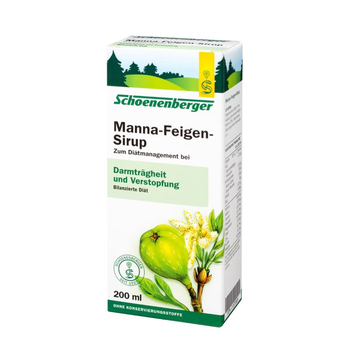 Schoenenberger Manna-Feigen-Sirup, 200 ml Solution