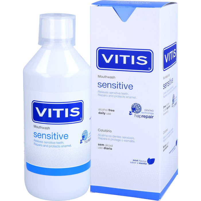 VITIS sensitive Mundspülung, 500 ml MUW