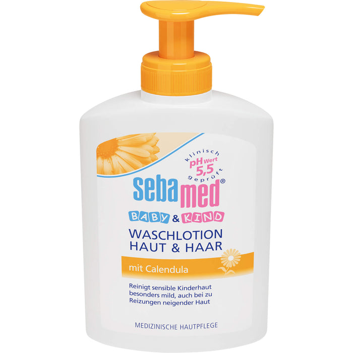 Sebamed Baby & Kind Waschlotion mit Calendula, 200 ml Solution