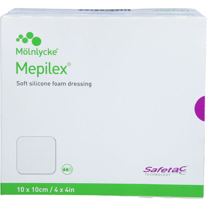 MEPILEX 10x10cm Schaumverband, 10 St VER