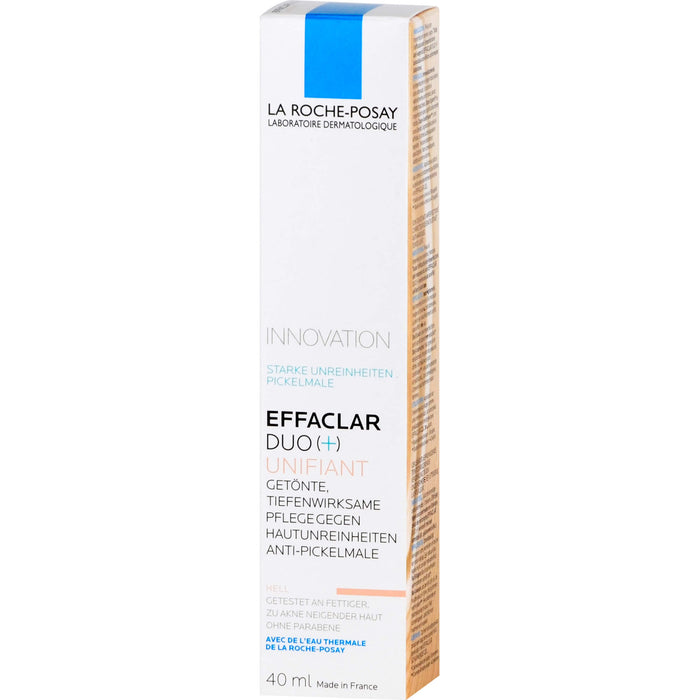 LA ROCHE-POSAY Effaclar Duo+ Unifiant getönte Creme, 40 ml Creme