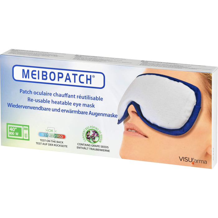 MEIBOPATCH wiederverwendbare und erwärmbare Augenmaske, 1 pc Masques