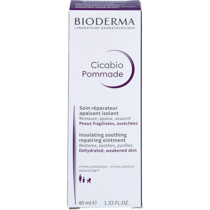 BIODERMA Cicabio Pommade Wundpflege Salbe, 40 ml Salbe