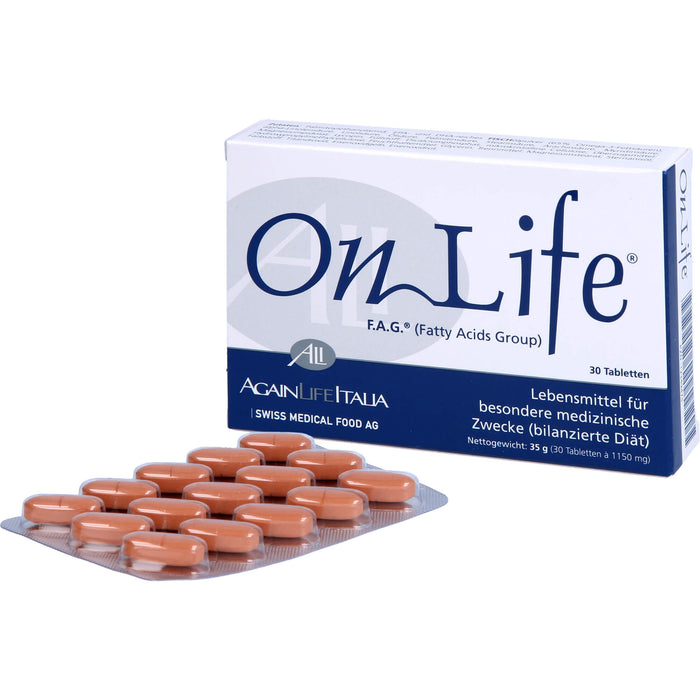 OnLife F. A. G. Fatty Acids Group Tabletten, 30 pcs. Tablets