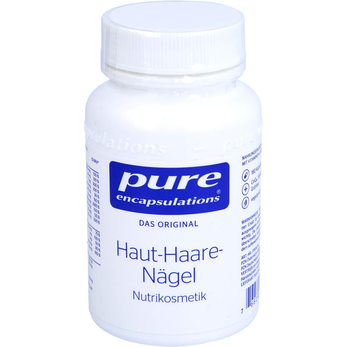 pure encapsulations Haut-Haare-Nägel Kapseln, 180 pcs. Capsules