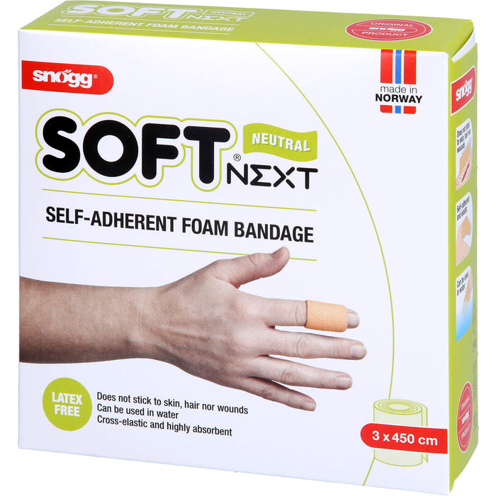 SOFT NEXT selbsthaftender Verband 3cmx4,5m, 1 pc Bandage