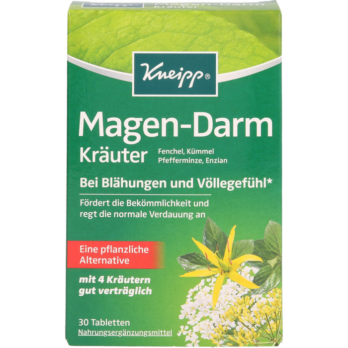 Kneipp Magen-Darm Kräuter, 30 pc Tablettes