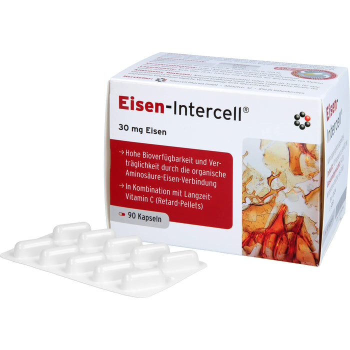 Eisen-Intercell 30 mg Kapseln, 90 pcs. Capsules