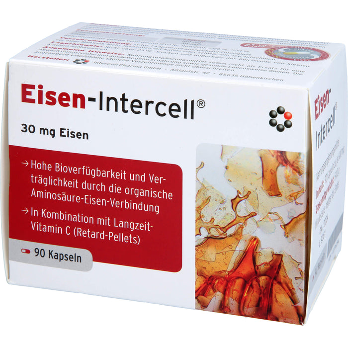 Eisen-Intercell 30 mg Kapseln, 90 pc Capsules