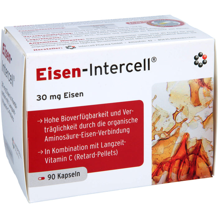 Eisen-Intercell 30 mg Kapseln, 90 pcs. Capsules