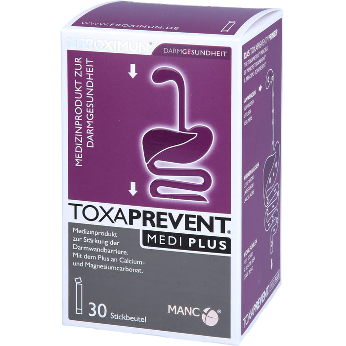 FROXIMUN Toxaprevent medi plus Pulver  zur Stärkung der Darmwandbarriere, 30 pc Sachets