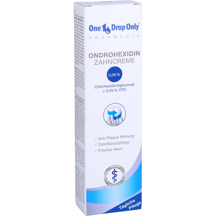 One Drop Only Pharmacia Ondrohexidin Zahncreme, 75 ml TUB