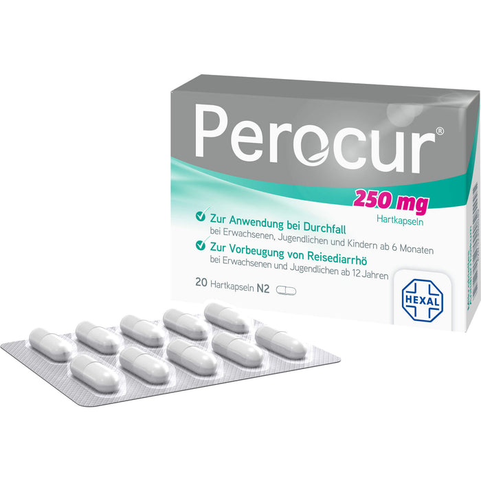 Perocur 250 mg Hartkapseln, 20 pc Capsules