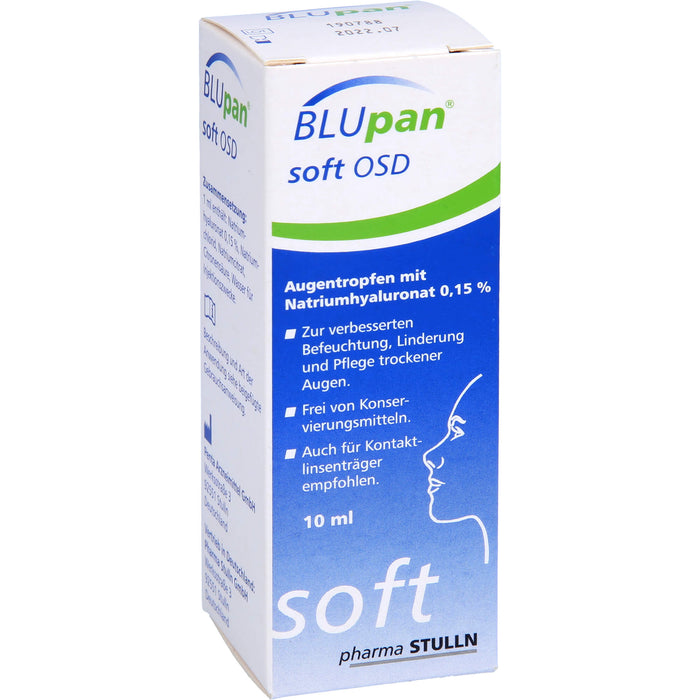 BLUpan soft OSD Augentropfen, 10 ml Lösung