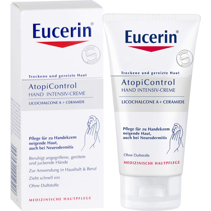 Eucerin AtopiControl Hand Intensiv-Creme, 75 ml Creme