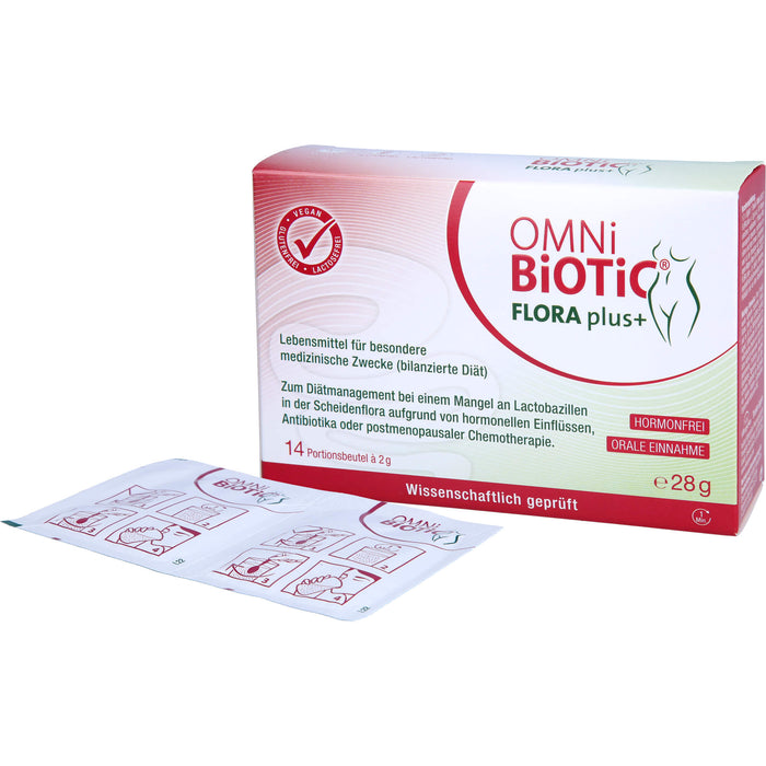 OMNi-BiOTiC Flora plus+ Portionsbeutel, 14 pc Sachets