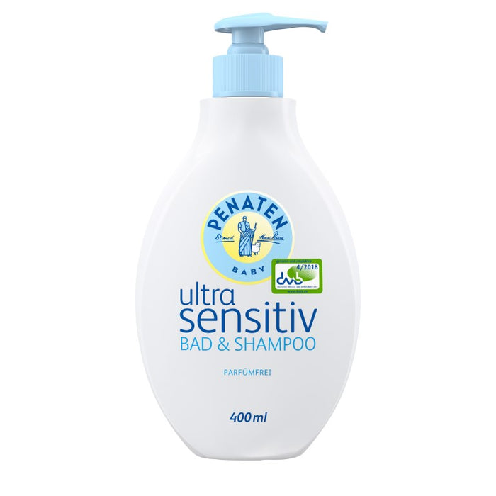 Penaten Ultra Sensitiv Bad & Shampoo, 400 ml Lösung