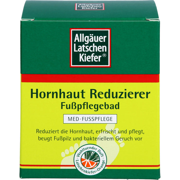 Allgäuer Latschen Kiefer Hornhaut Reduzierer Fußpflegebad, 10 pc Sachets