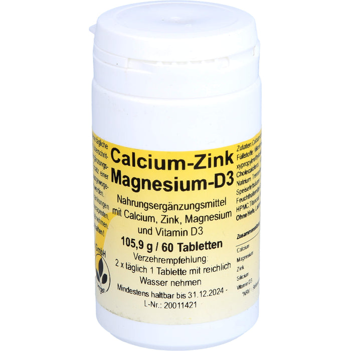 CALCIUM-ZINK-MAGNESIUM-D3, 60 St TAB