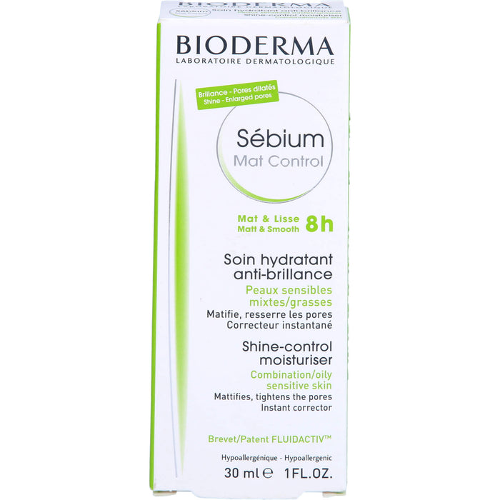 BIODERMA Sébium Mat Control Feuchtigkeitspflege, 1 pcs. Solution