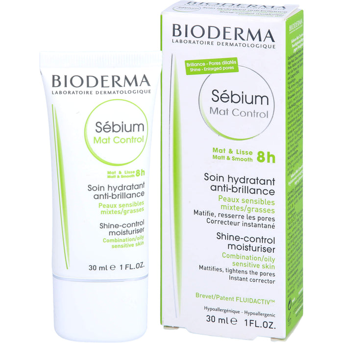 BIODERMA Sébium Mat Control Feuchtigkeitspflege, 1 pcs. Solution