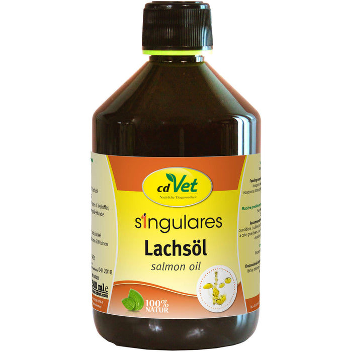 Singulares Lachsöl vet, 500 ml OEL