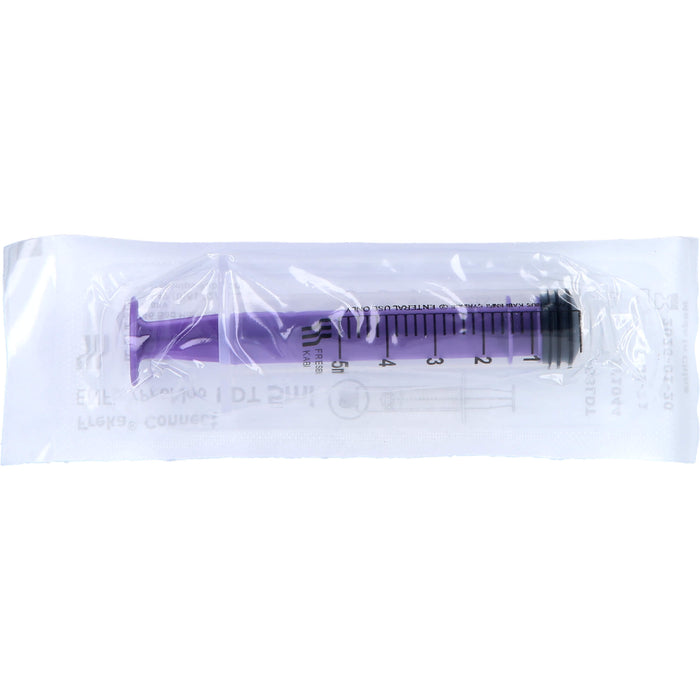 Freka Connect ENFit ProNeo enterale Ernährungsspritze 5 ml zur Verabreichung von Nahrung, Flüssigkeit und Medikamenten, 1 pcs. Syringes