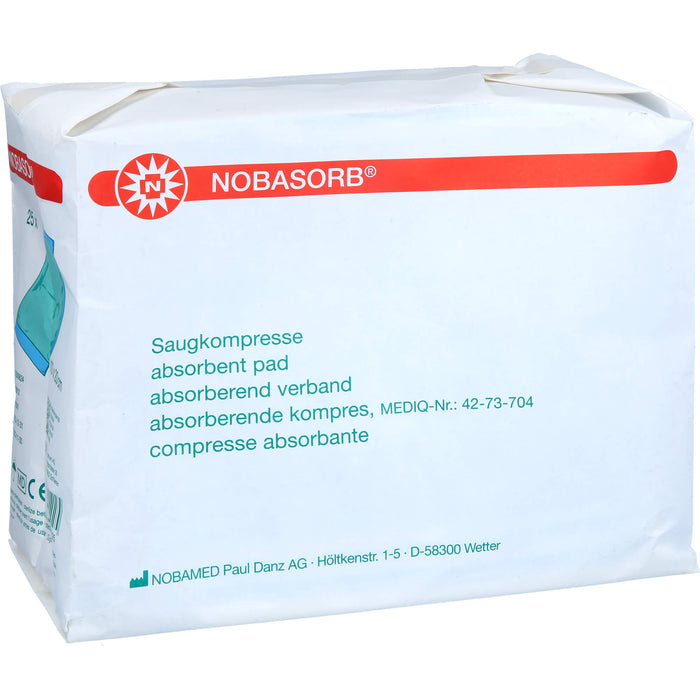 NOBASORB Saugkompressen 10 cm x 20 cm, 25 pcs. Compresses