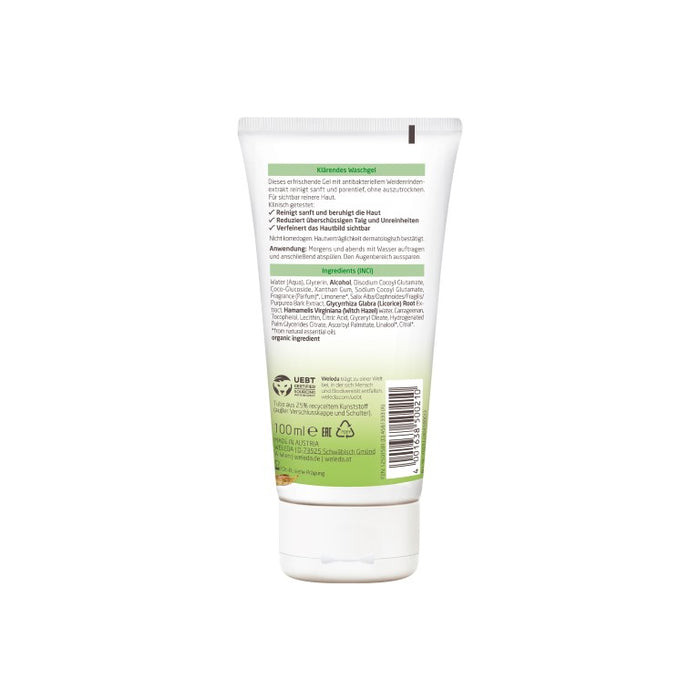 WELEDA naturally clear Klärendes Waschgel, reinigt porentief, 100 ml Gel