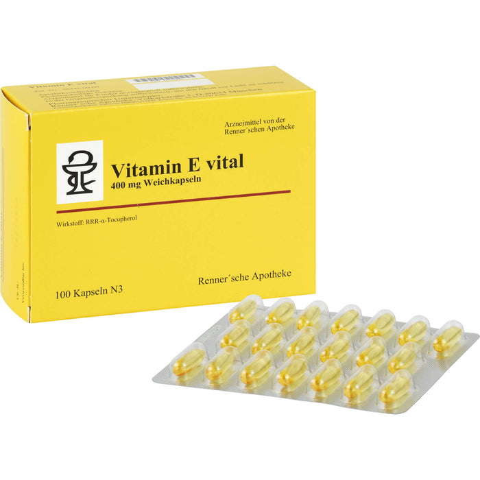 Vitamin E Vital 400mg Renn, 100 St WKA